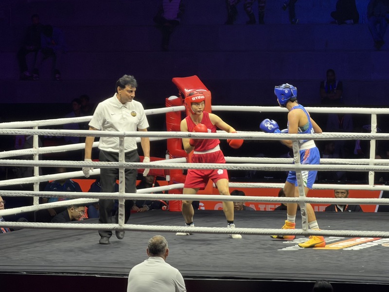 WB盃拳賽女子57公斤級金牌戰　吳詩...