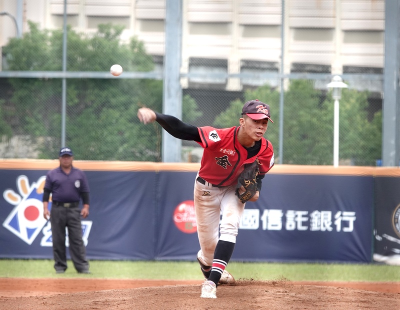 金門農工洪嘉恩目標畢業投到145公里 (圖)