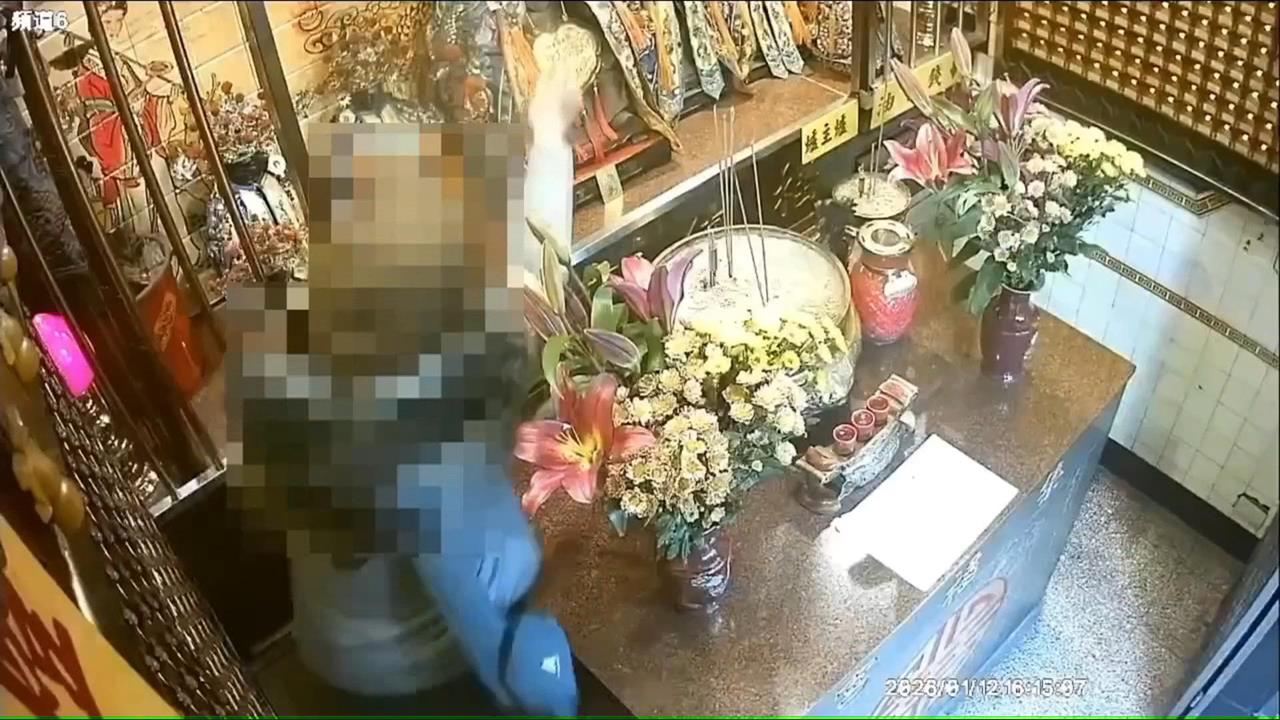 金價漲神明受害! 北投集福宮"三錢金牌"不翼而飛