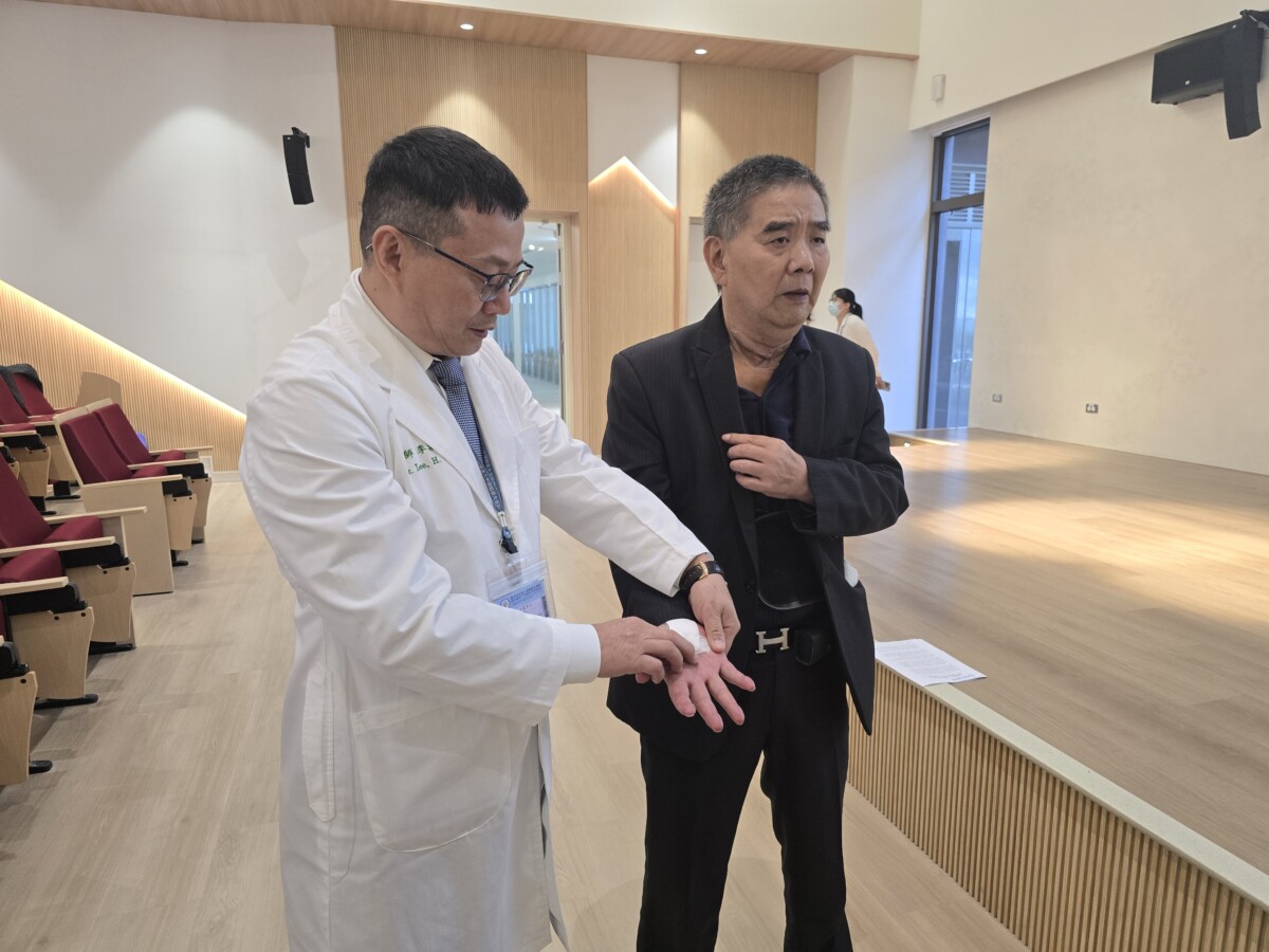 68 歲旅泰商人跌傷頸椎麻痛無力難入眠　中醫大市醫助找回手腳功能