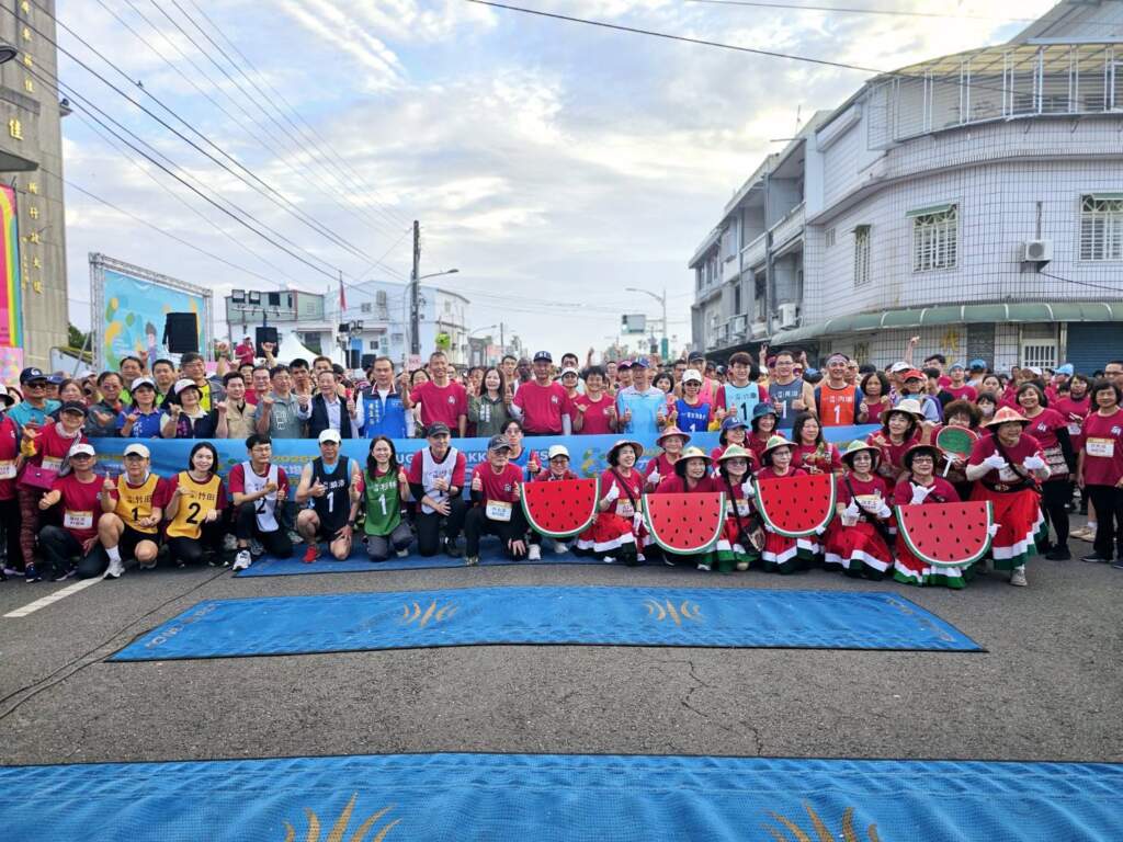 61屆六堆運動會健行路跑活動　2千名跑者體驗佳冬鄉土歷史風貌