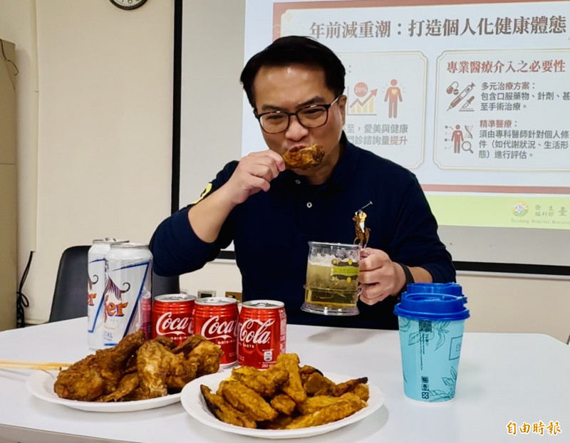 科技男炸雞配啤酒吃出三高 8個月甩18公斤練出六塊肌