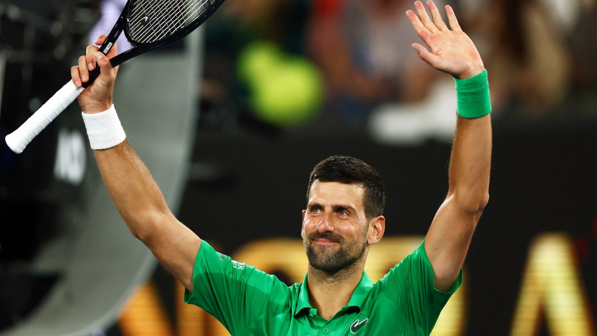 澳網奪百勝！38歲喬克維奇「3:0輕鬆晉級」　再2場追平費德勒