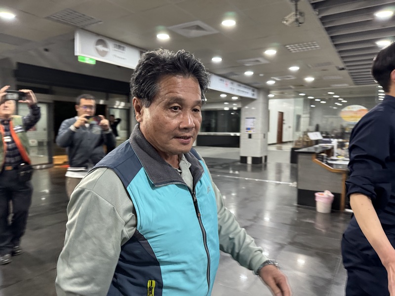 花蓮光復鄉公所張姓秘書送花蓮地檢署 (圖)